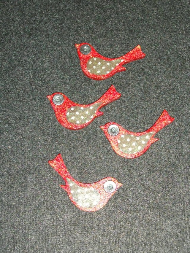 decorated birds