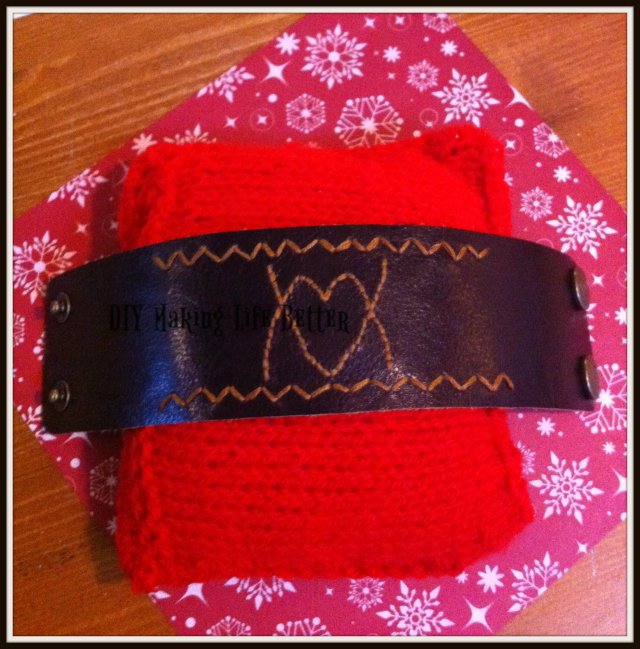 embroided leather cuff3