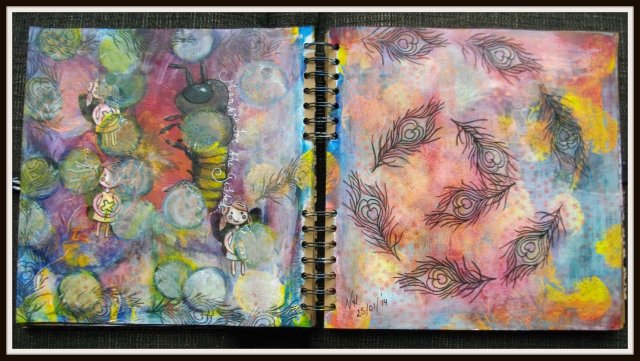 art journal page 6